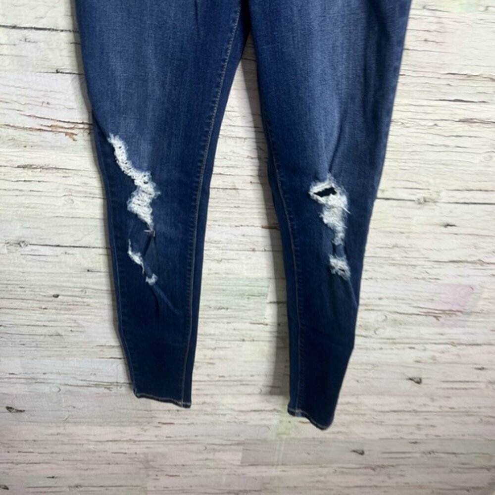 Kancan size 25 skinny distressed jeans - Picture 2 of 8